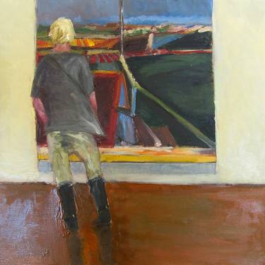 Point of View: Woman Viewing Diebenkorn's 'View from the Porch' thumb