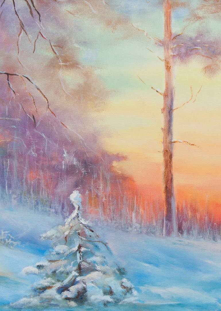 Original Fine Art Landscape Painting by Lana Bran