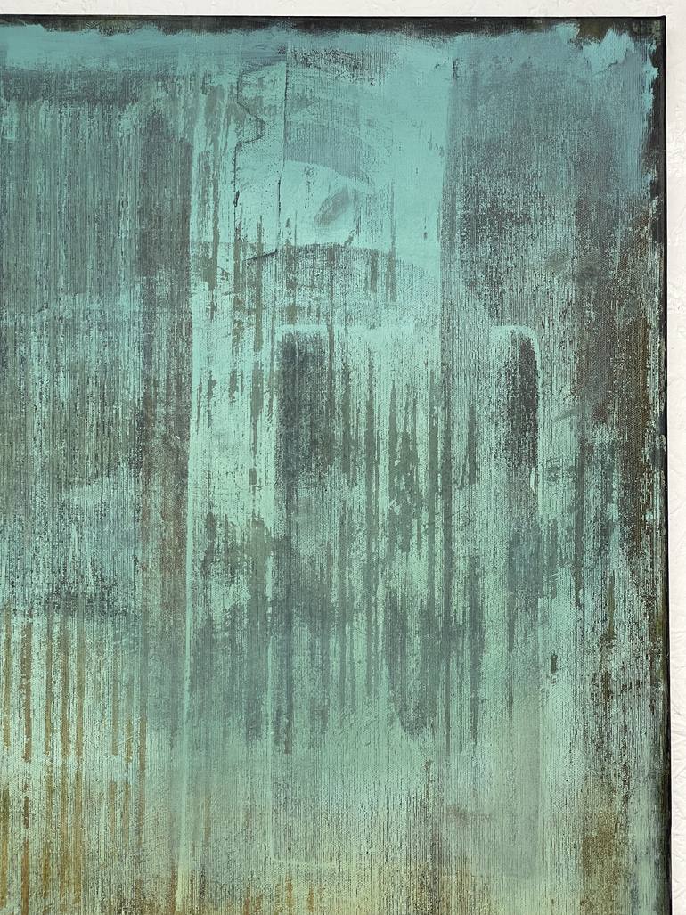 Original Minimalism Abstract Painting by Nazarii Medvid