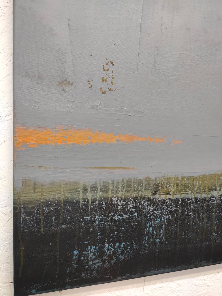 Original Abstract Landscape Painting by Nazarii Medvid