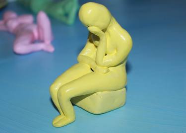 Original Conceptual Women Sculpture by Irinna Stefanidou
