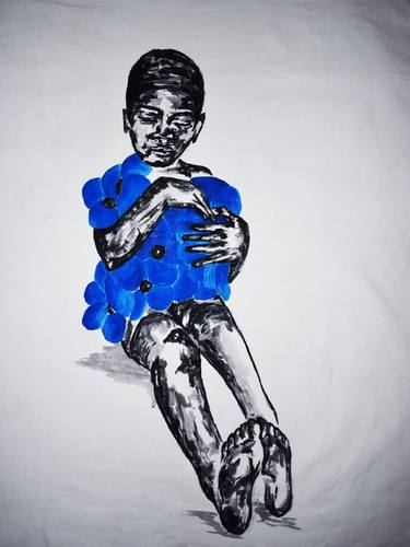 Original Expressionism Body Painting by Progress Malapane