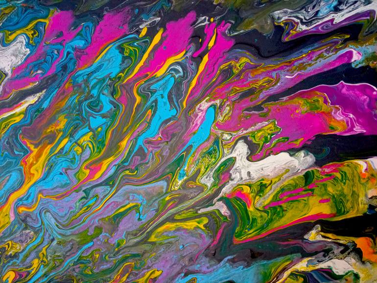Original Expressionism Abstract Painting by OndřEj Vajda