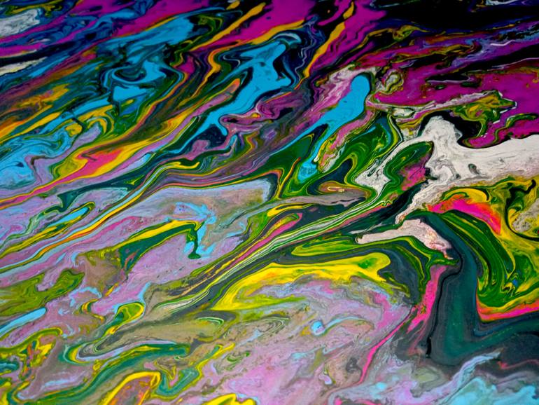 Original Expressionism Abstract Painting by OndřEj Vajda