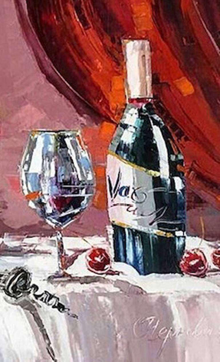 Original Realism Still Life Painting by Olga Chernova