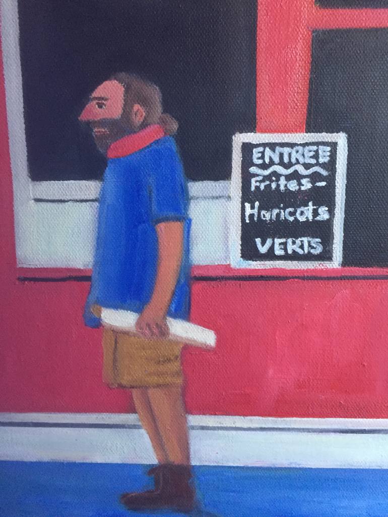 Original Contemporary Cities Painting by Jo Tuck