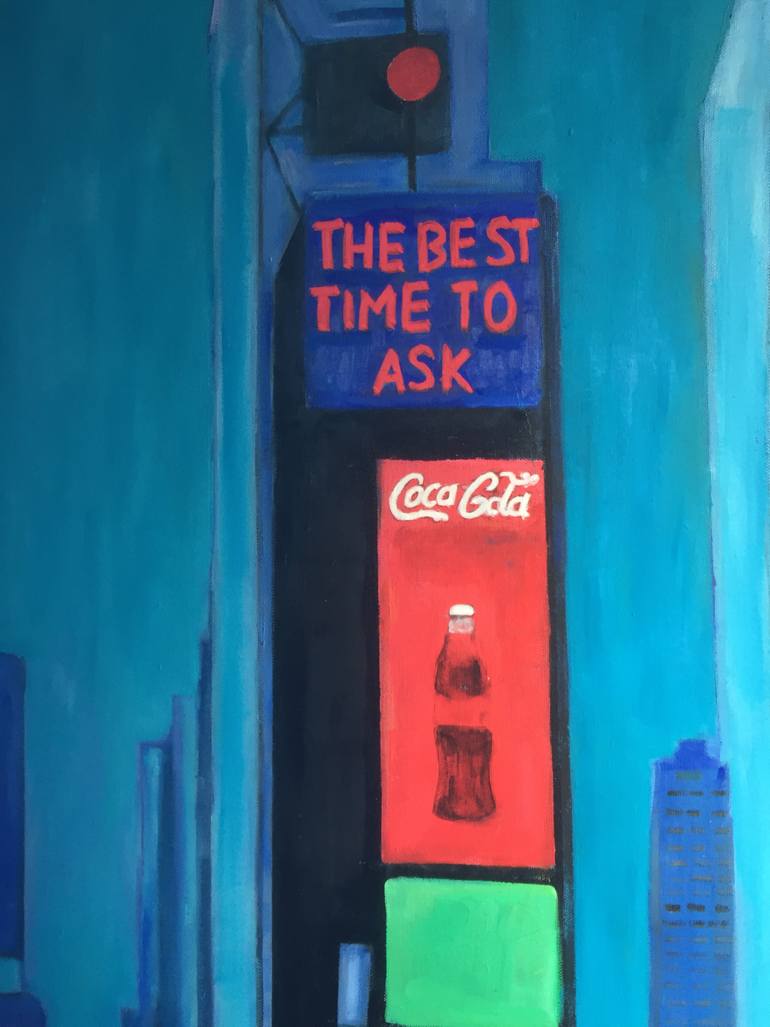 Original Expressionism Cities Painting by Jo Tuck