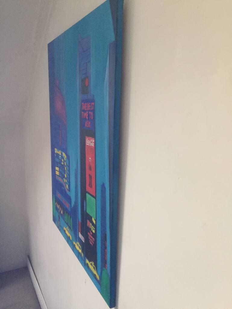 Original Expressionism Cities Painting by Jo Tuck
