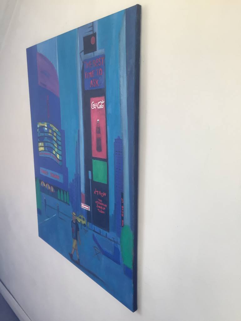 Original Expressionism Cities Painting by Jo Tuck
