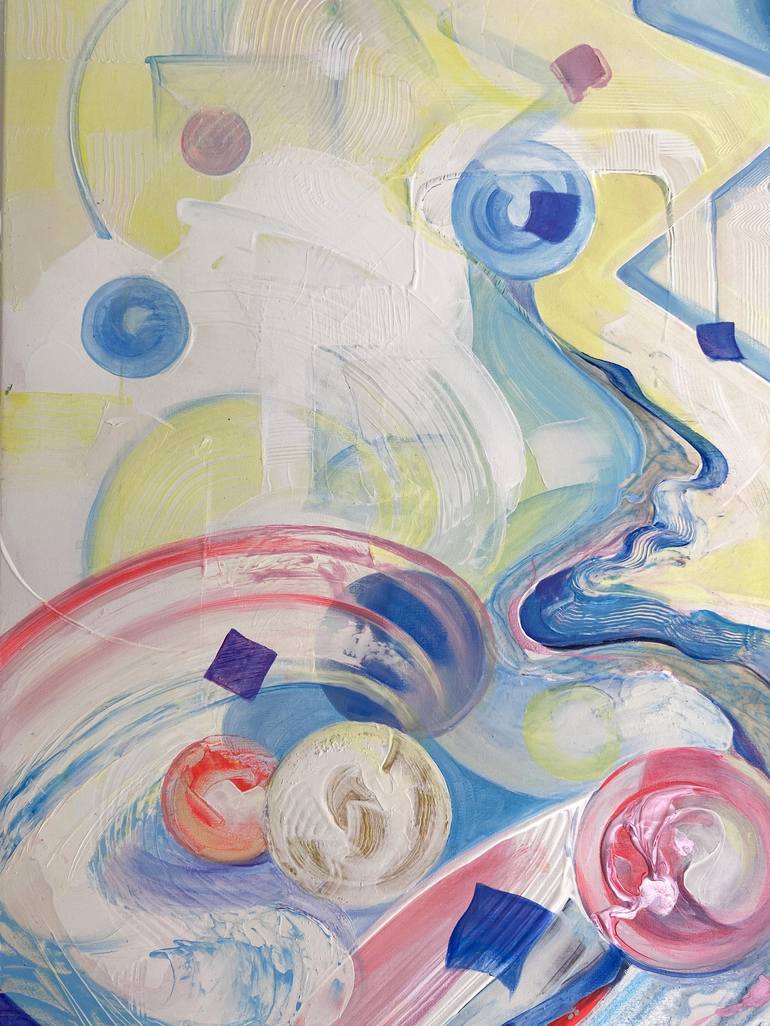 Original Abstract Painting by Galia Rude