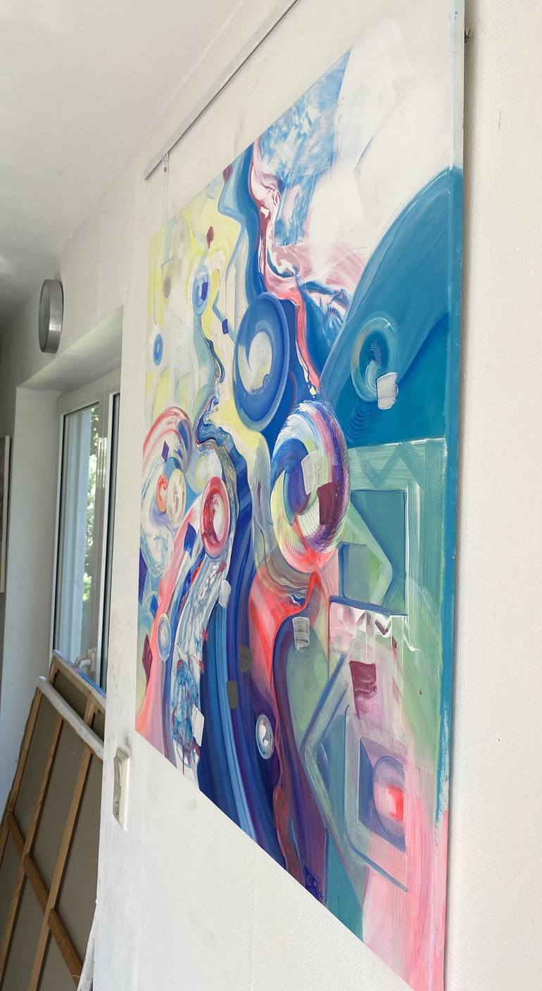 Original Abstract Painting by Galia Rude