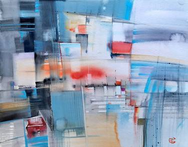 Original Abstract Paintings by Galia Rude