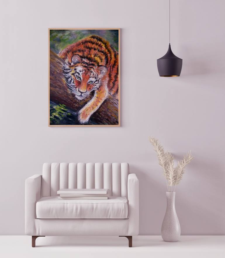 Original Illustration Animal Painting by Bogdalena Bah