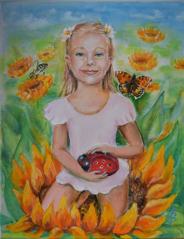 Original Conceptual Children Paintings by Bogdalena Bah