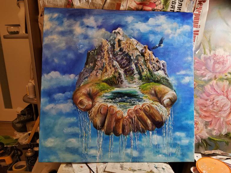 Original Conceptual Fantasy Painting by Bogdalena Bah