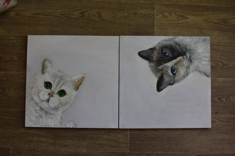 Original Animal Painting by Bogdalena Bah