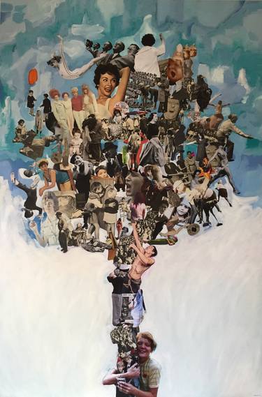 Print of Dada People Paintings by Daniela DiLullo