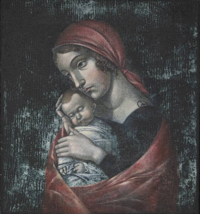 Print of Conceptual Religious Paintings by Natalia Bezpalchenko