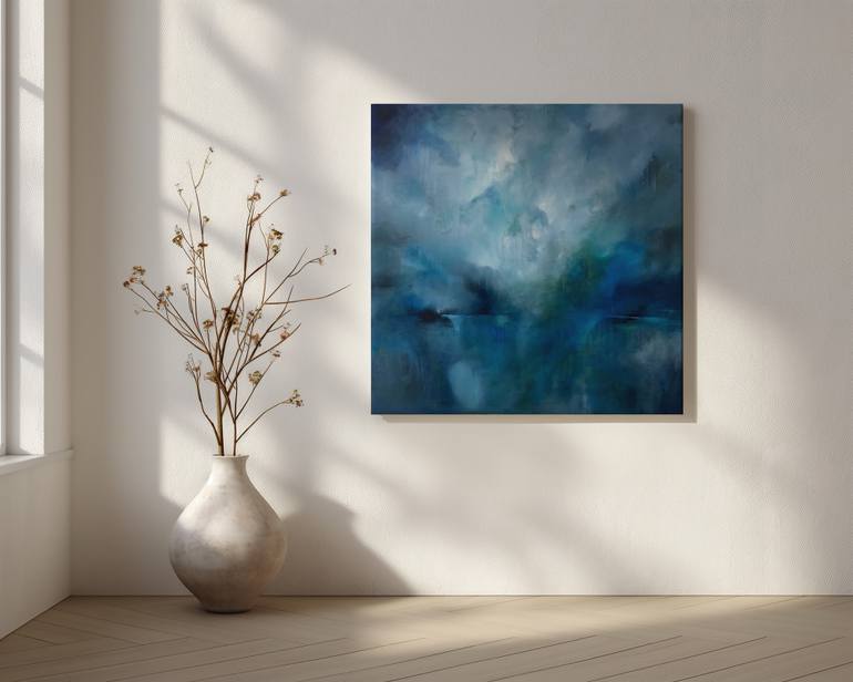 Original Abstract Expressionism Nature Painting by Christina Sadler