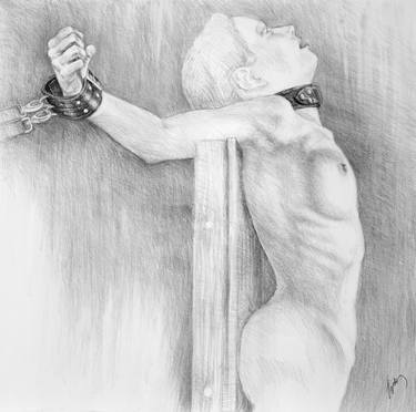 Print of Conceptual Nude Drawings by Viola Hegedus