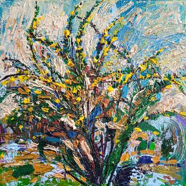 Original Impressionism Tree Paintings by Sveta Peuch