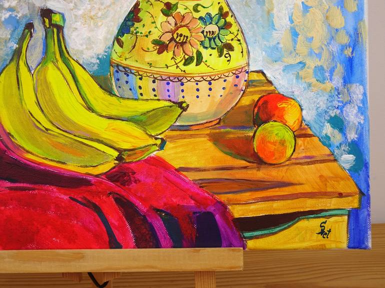 Original Figurative Still Life Painting by Sveta Peuch