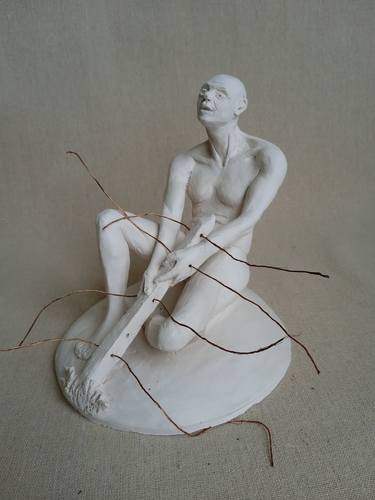 Original Figurative People Sculpture by Sveta Peuch