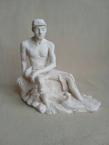 Original Figurative People Sculpture by Sveta Peuch