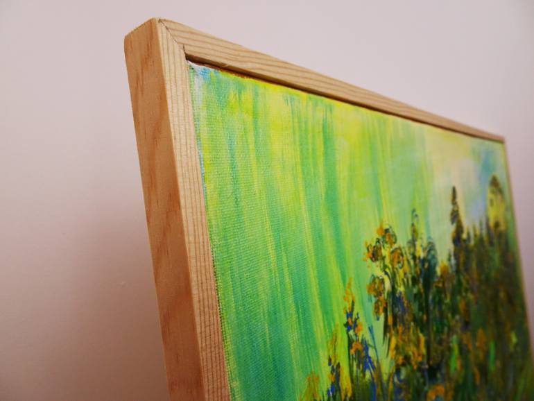 Original Figurative Landscape Painting by Sveta Peuch