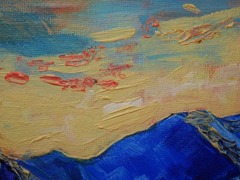 Original Expressionism Landscape Painting by Sveta Peuch