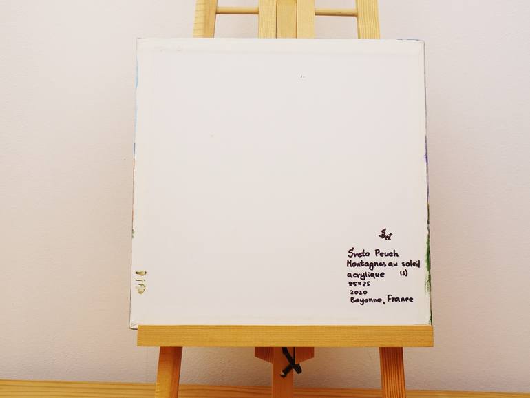 Original Expressionism Landscape Painting by Sveta Peuch