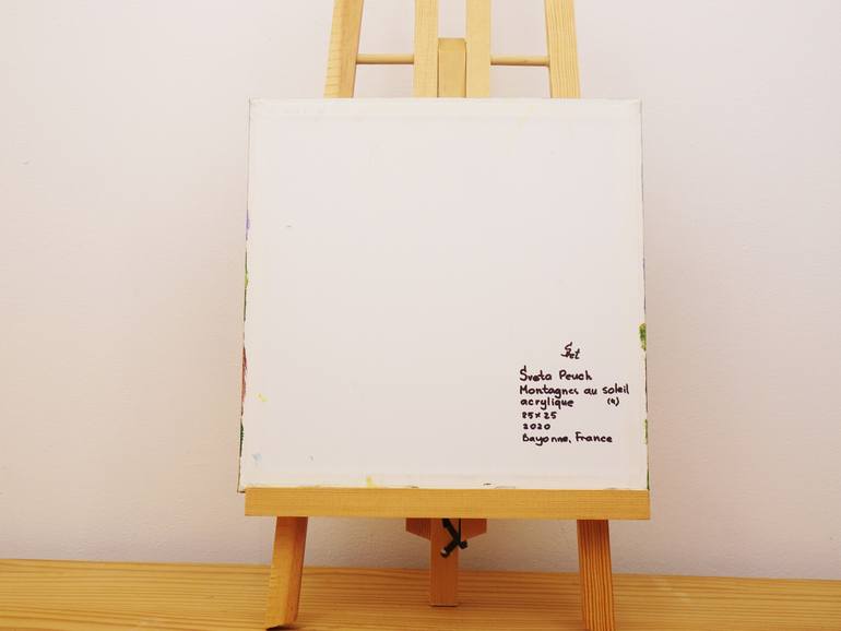 Original Expressionism Landscape Painting by Sveta Peuch