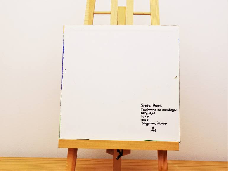 Original Expressionism Landscape Painting by Sveta Peuch