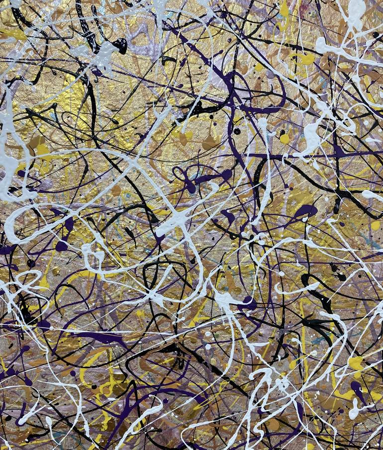 Original Abstract Expressionism Abstract Painting by Marc Raphael