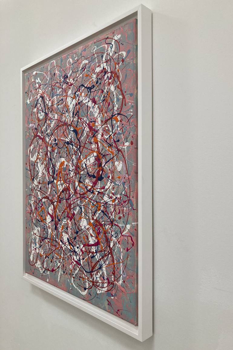 Original Abstract Expressionism Abstract Painting by Marc Raphael