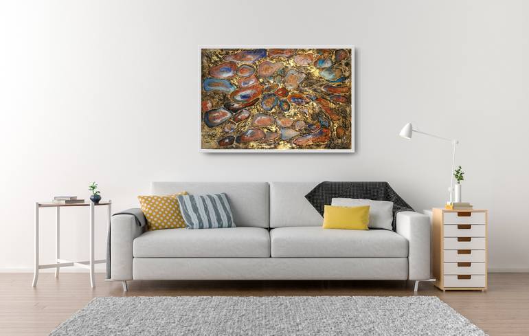 Original Abstract Expressionism Abstract Painting by Виктория Beko