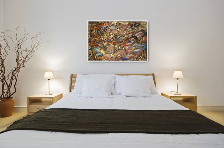 Original Abstract Expressionism Abstract Painting by Виктория Beko