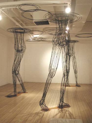 Original Abstract Sculpture by Rie Kawakami