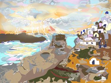 Original Abstract Expressionism Cartoon Digital by Inessa Smirnova   -    Inna Arm