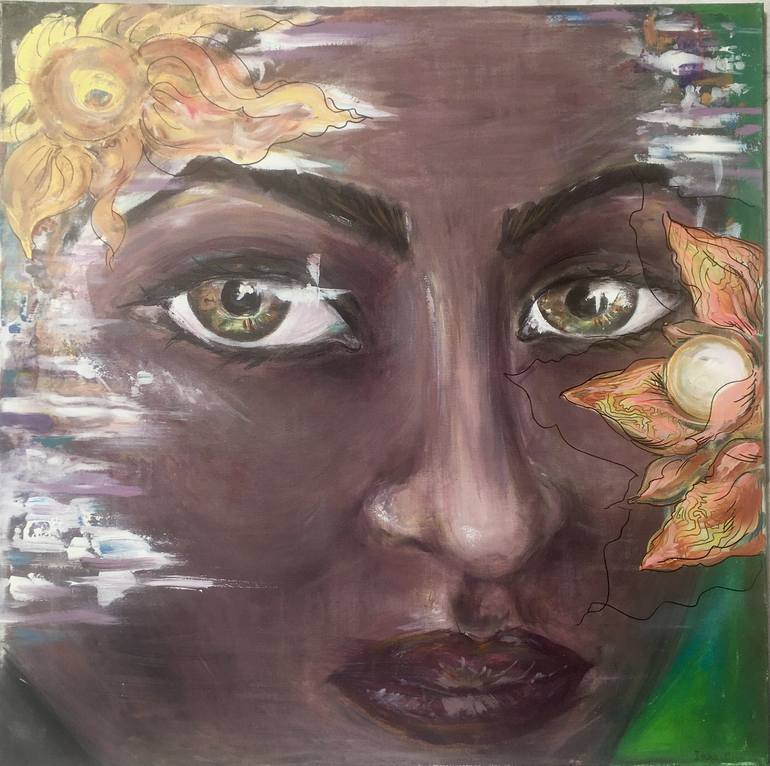 Print of Abstract Expressionism Portrait Paintings by Inessa Smirnova   -    Inna Arm