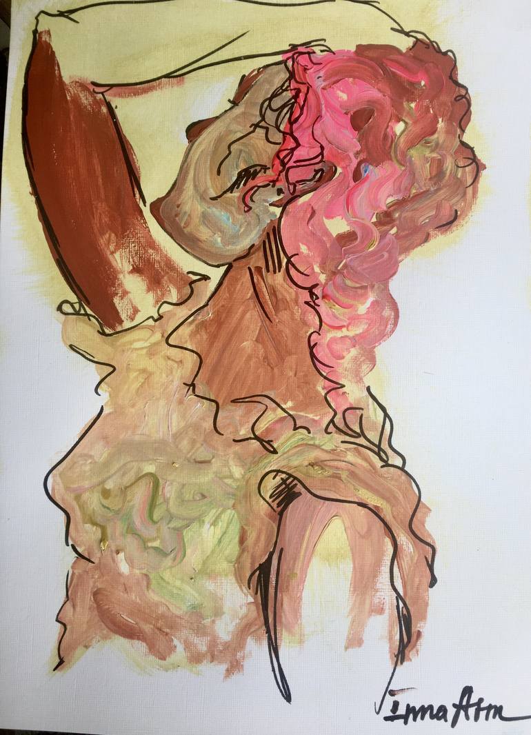 Print of Abstract Expressionism Abstract Paintings by Inessa Smirnova - Inna Arm