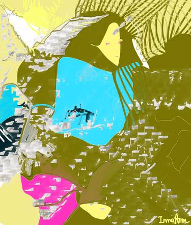 Original Abstract Expressionism Abstract Digital by Inessa Smirnova   -    Inna Arm