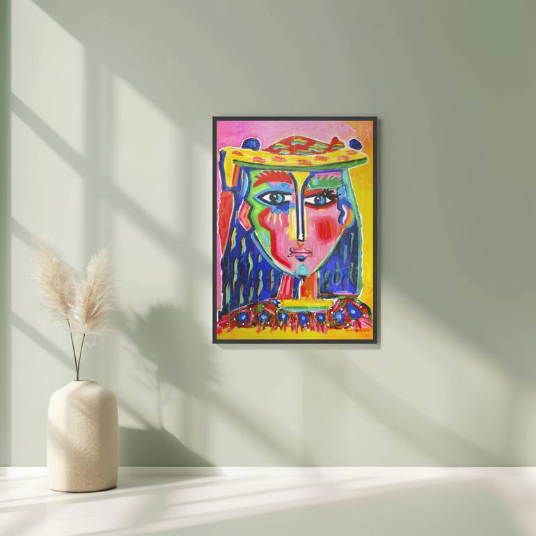 Original Abstract Expressionism Abstract Painting by Daniëlle Ducheine