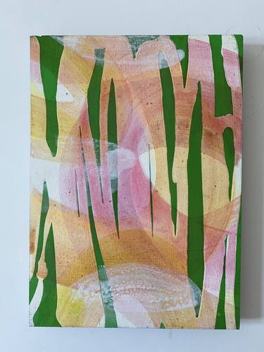 Original Abstract Painting by Sabine Brand Scheffel