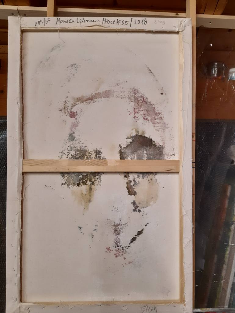 Original Expressionism People Painting by Monika Lehmann