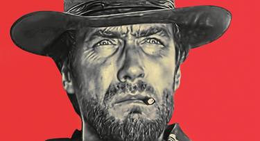 Clint Eastwood - Fistful of Dollars – Red, 2021 Red, 2021 - Limited Edition of 195 thumb