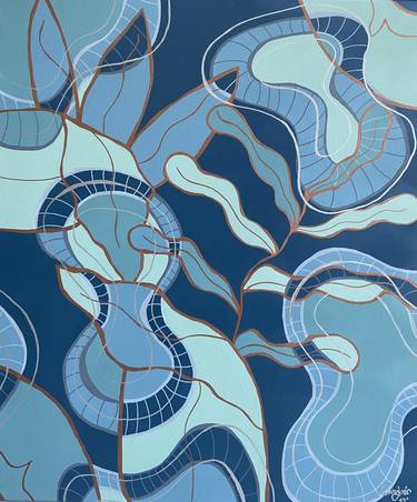 Print of Water Paintings by Carolina Jaen