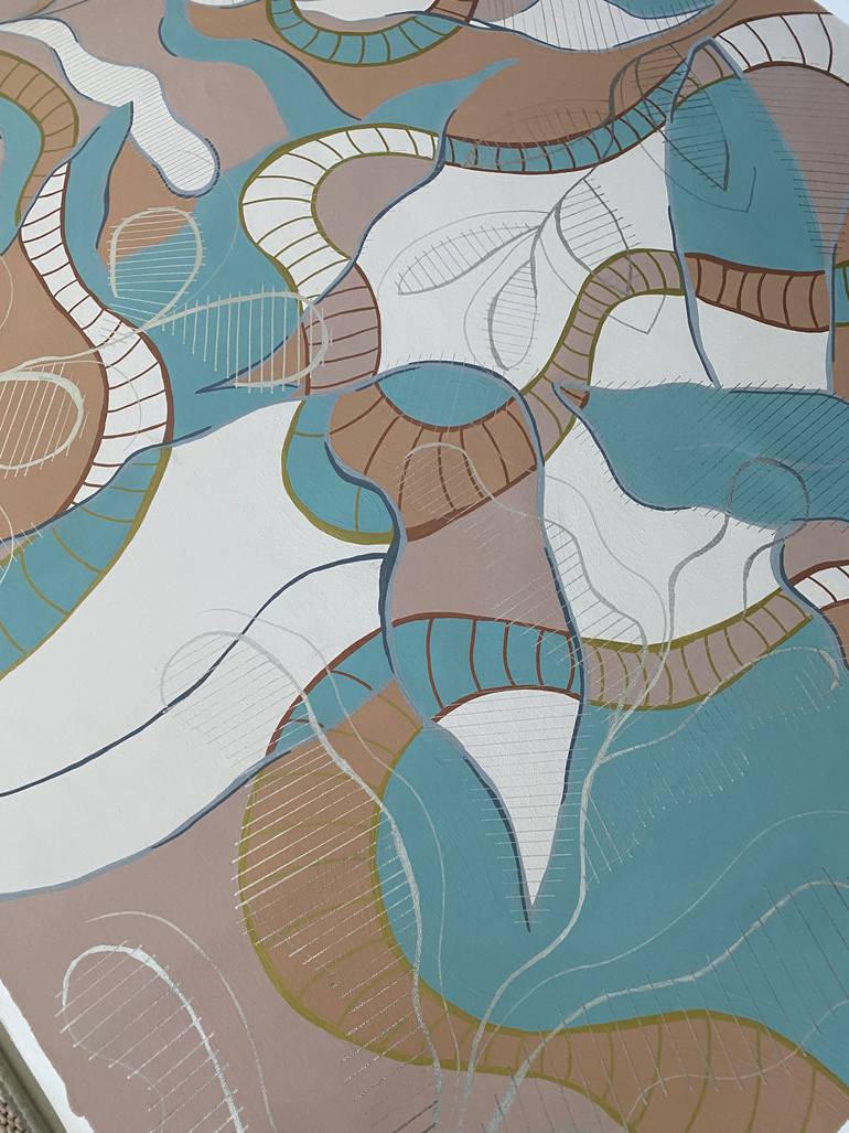 Original Contemporary Abstract Painting by Carolina Jaen