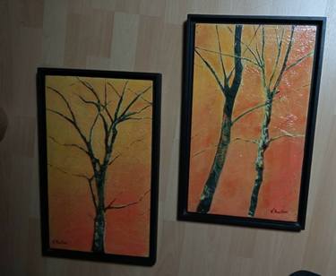Original Tree Paintings by Verónica Husillos Álvaro