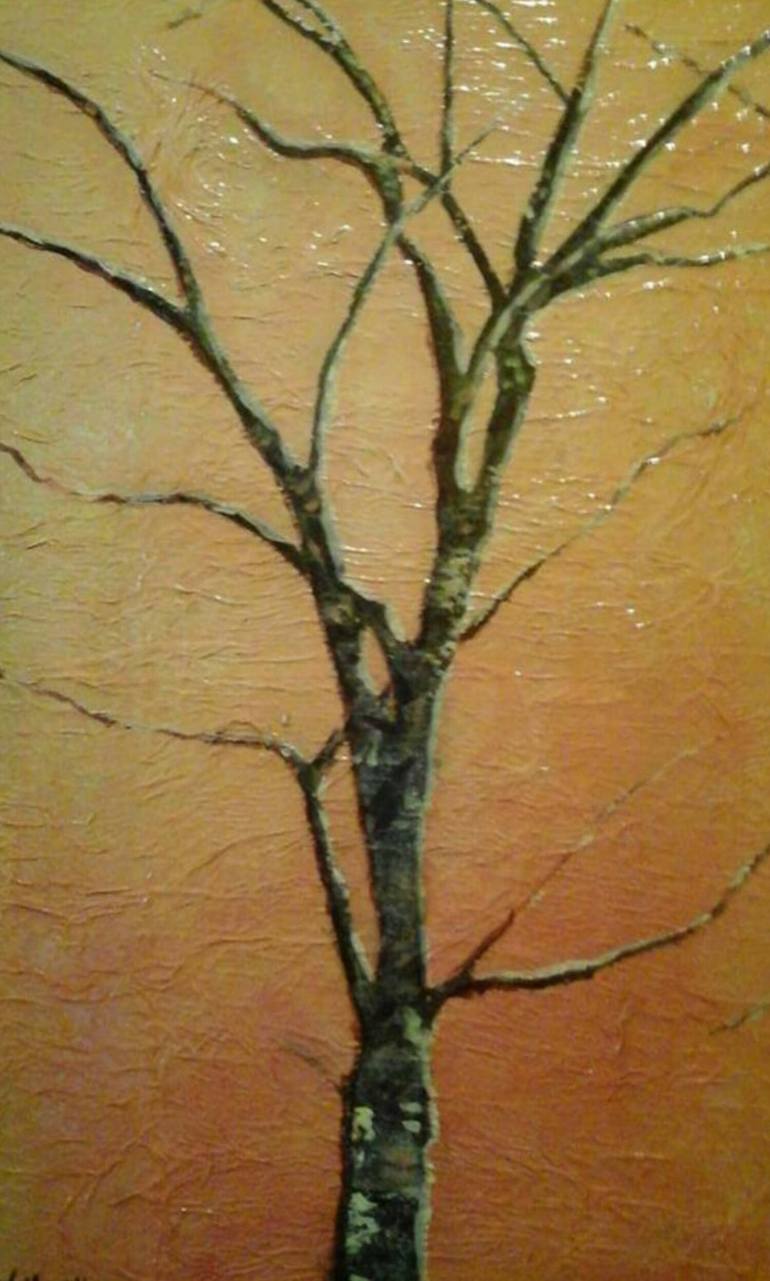 Original Tree Painting by Verónica Husillos Álvaro